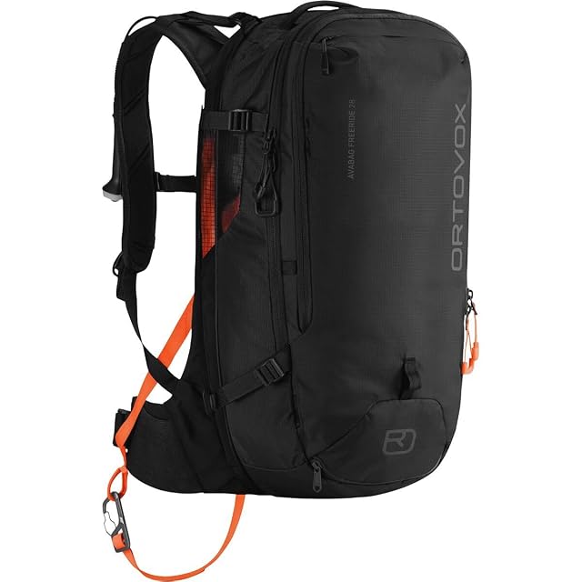 Zaino Ortovox LiTRIC Freeride 28L Avabag, nero corvo