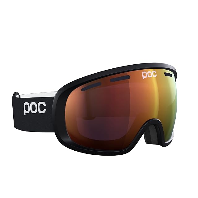 Maschera da sci POC Fovea con lente Clarity e specchio Spektris