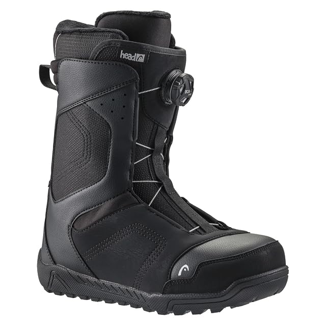 Scarpone da snowboard HEAD Rev Coiler nero con rotella BOA