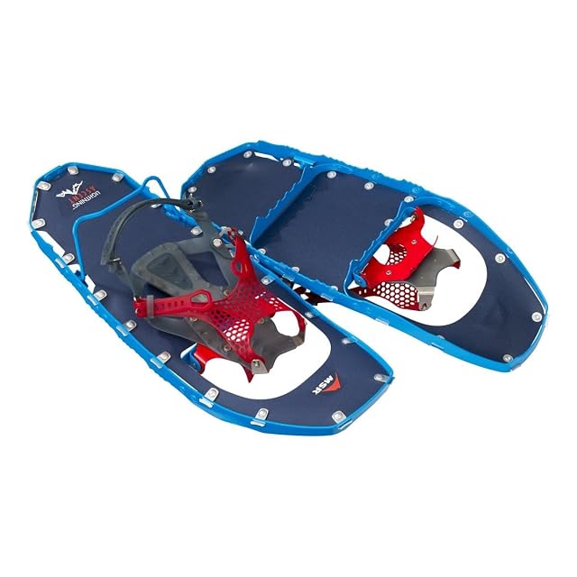 Racchetta da neve MSR Lightning Ascent 22 in alluminio ultraleggero, blu cobalto